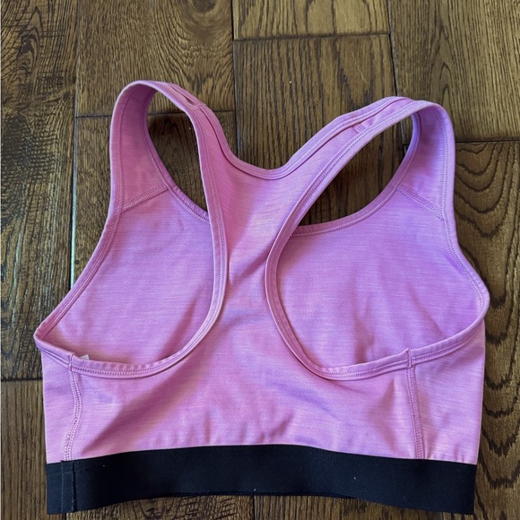 Nike Pink Dri Fit Tempo Sports Bra - Picture 2 of 5